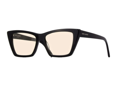 Saint Laurent SL 276 MICA 038 Shiny Black/Yellow