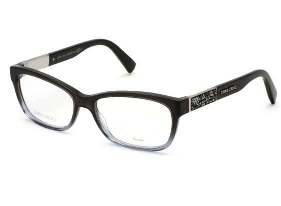 Jimmy Choo JC110 U76 00 Black Blue 53mm