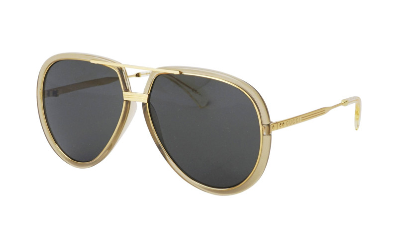 Gucci GG0904S 002 Gold/Grey