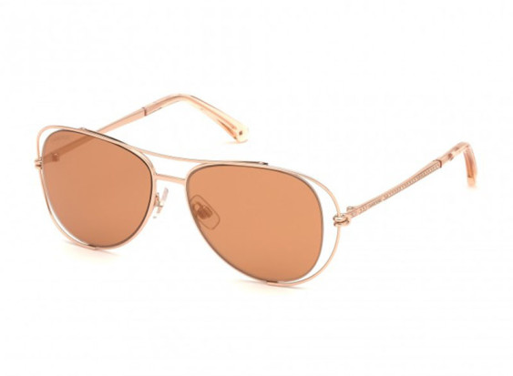 Swarovski SK0231 28G Rose Gold/Brown