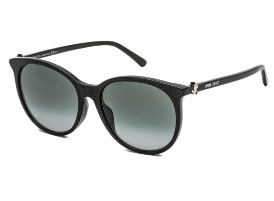 Jimmy Choo ILANA/F/SK 0DXF 9O Glitter Black / Grey Gradient