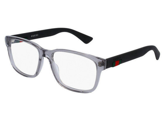 Gucci GG0011O 007 Grey/Black 55mm