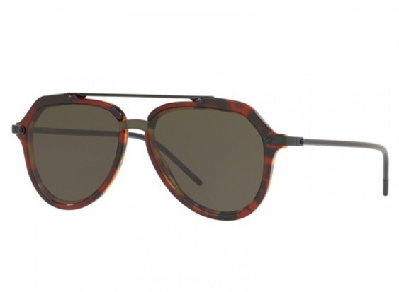 Dolce & Gabbana DG4330F 322282 Dark Red Havana