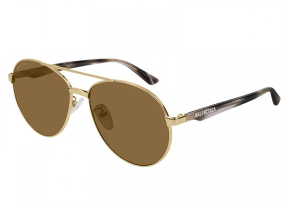 Balenciaga BB0019SK 002 Gold/Brown