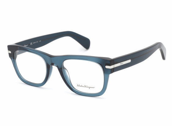 Salvatore Ferragamo SF2896 414 Transparent Blue 53mm