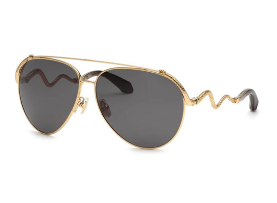 Roberto Cavalli SRC090M 0300 Shiny Rose Gold/Dark Grey