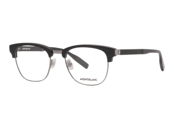 Montblanc MB0164O 002 Black 52mm