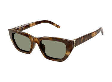 Saint Laurent SL M127/F 003 Shiny Havana/Green
