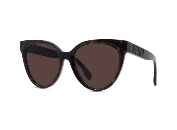 Fendi FE40008U 52E Dark Havana/Dark Brown