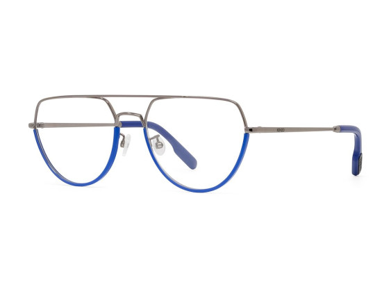 Kenzo KZ50083U 014 Silver/Blue 54mm