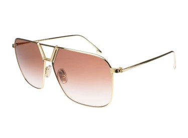 Victoria Beckham VB204S 712 Gold/Burgundy Gradient