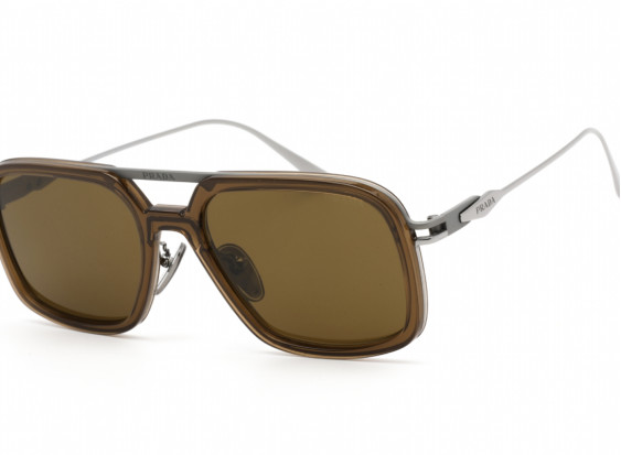 Prada PR57ZS 18F01T Green Dark Brown / Dark Brown