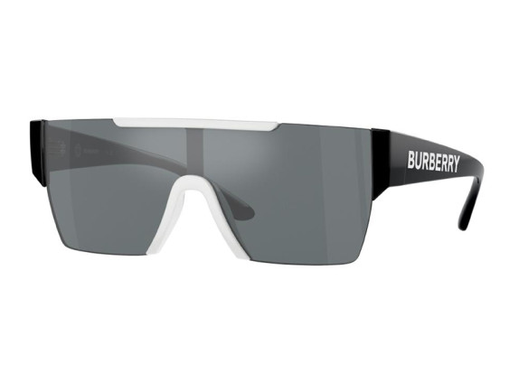 Burberry JB4387 40496G White/Black/Grey Mirror Black