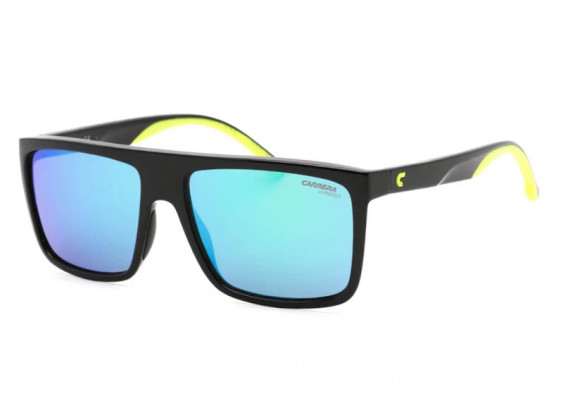 Carrera CARRERA 8055/S 07ZJ Z9 Black Green/Grey with Green Mirror