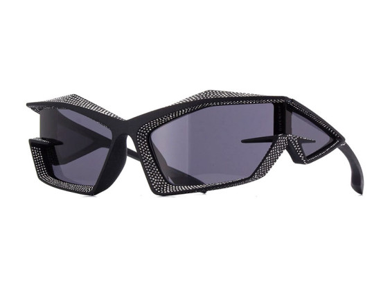 Givenchy GV40082I 02A Matte Black with White Stones/Grey