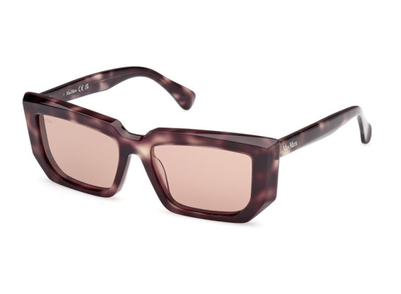 Max Mara MM0126 55E Colored Havana/Brown