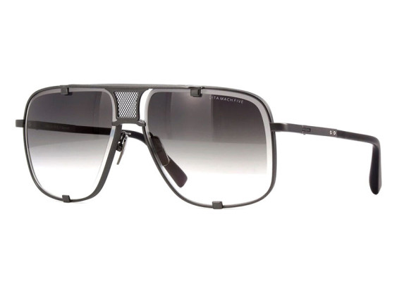 Dita MACH-FIVE-DRX-2087-G Black Palladium - Black Iron / Dark G15 to Clear Gradient