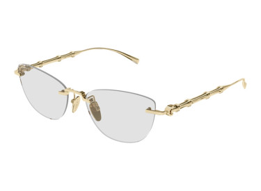Gucci GG2063S 006 Shiny Endura Gold/Clear