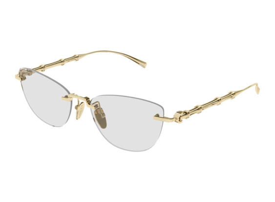 Gucci GG2063S 006 Shiny Endura Gold/Clear