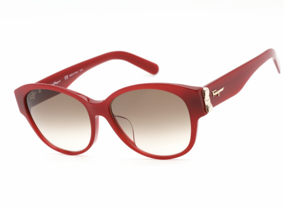 Salvatore Ferragamo SF974SA 653 Opaline Wine/Brown Gradient