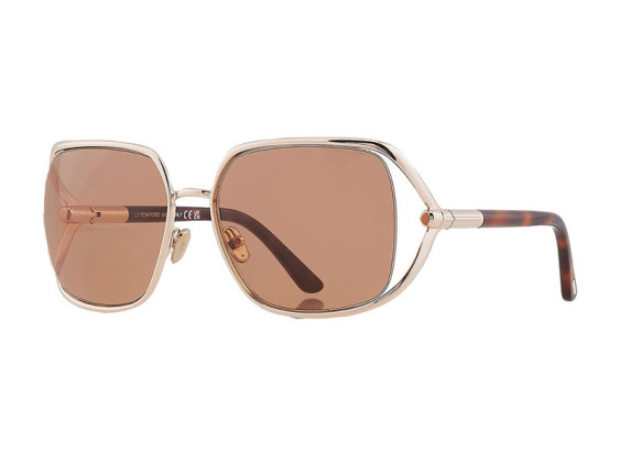 Tom Ford FT1092 28E Shiny Rose Gold/Brown