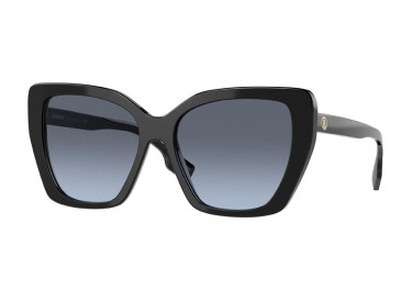 Burberry BE4366 30018F Shiny Black/Blue Gradient Grey