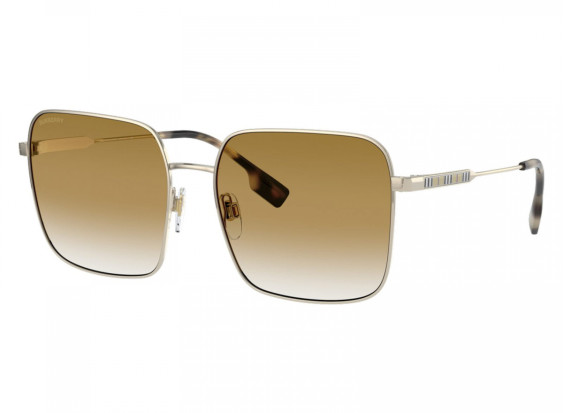 Burberry BE3119 131313 Light Gold/Clear Gradient Ochre 58mm