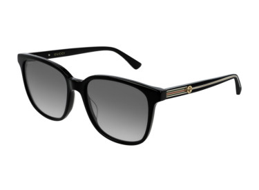 Gucci GG0376SN 001 Black/Grey Gradient