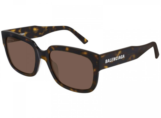 Balenciaga BB0049S 002 Havana/Brown