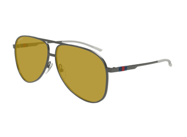 Gucci GG1677S 003 Ruthenium/Brown