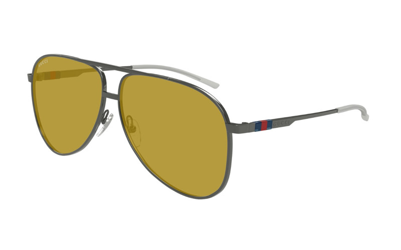 Gucci GG1677S 003 Ruthenium/Brown