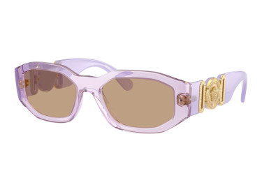 Versace VE4361 5526/63 Transparent Lavander/Opaline Lavander/Light Brown