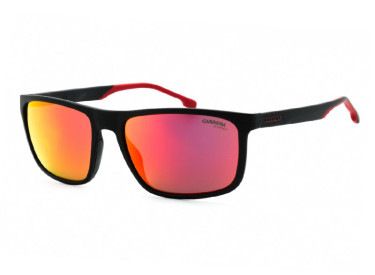 Carrera CARRERA 8047/S 0003 UZ Matte Black/Red Multilayer Mirror