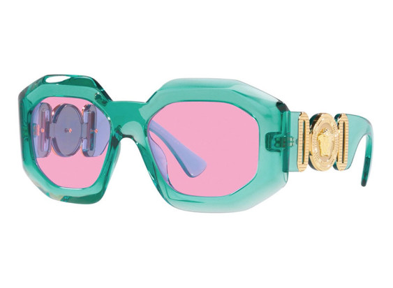 Versace VE4424U 5361/5 Transparent Turquoise / Fuchsia