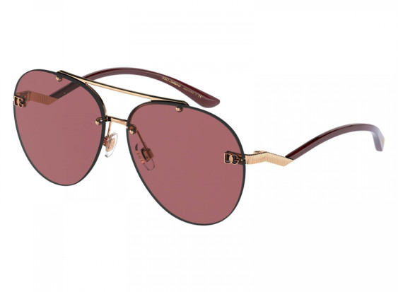 Dolce & Gabbana DG2272 129869 Pink Gold/Violet 61mm