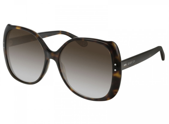 Gucci GG0472S 002 Dark Havana/Brown