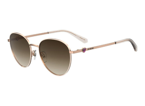 Moschino Love MOL074/S 0PY3 HA Copper Gold/Brown Gradient