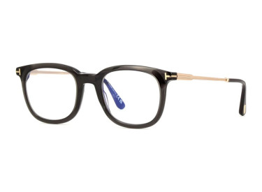 Tom Ford FT5904-B 005 Black/Clear Blue Light Block 50mm