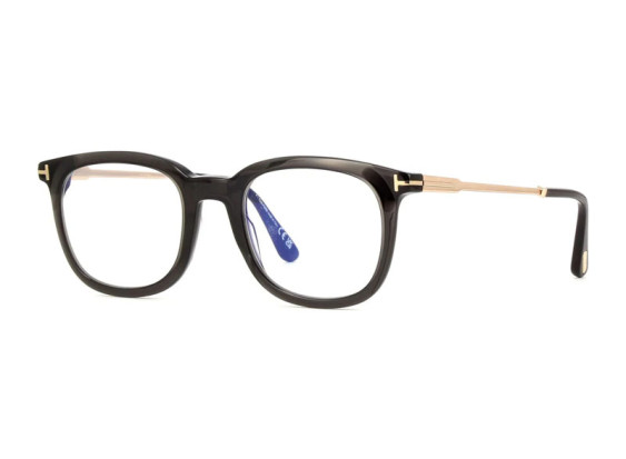 Tom Ford FT5904-B 005 Black/Clear Blue Light Block 50mm