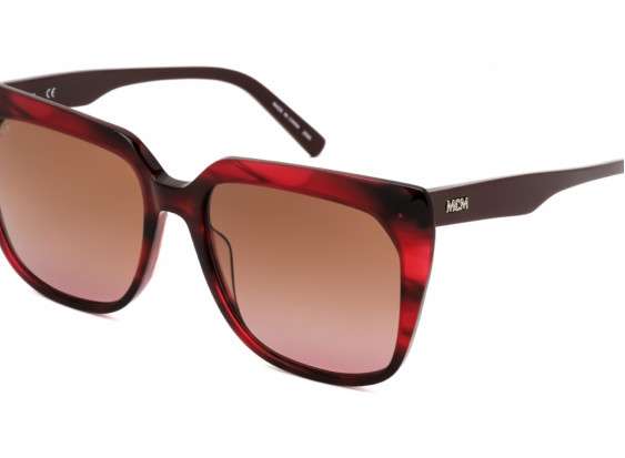 MCM MCM701S 617 Striped Red / Brown Gradient