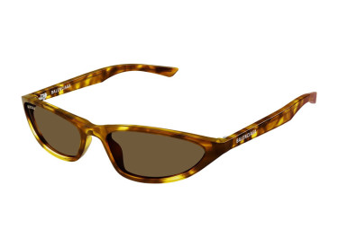 Balenciaga BB0402S 003 Havana/Brown