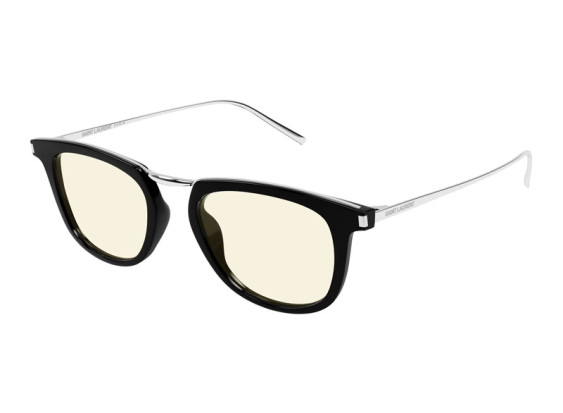 Saint Laurent SL753 003 Black/Silver/Light Yellow