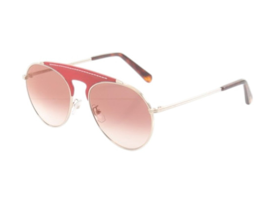 Loewe LW40005U 33G Red Leather/Brown Mirror