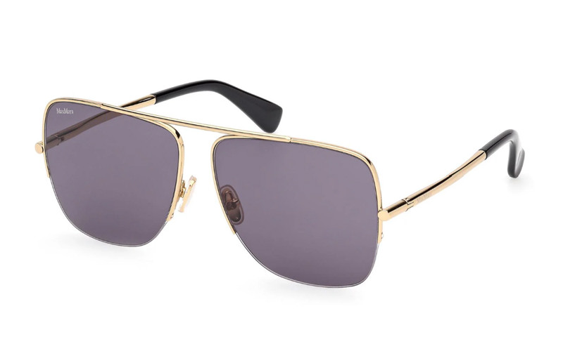 Max Mara MM0121 30A Shiny Deep Gold/Smoke