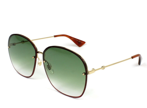 Gucci GG0228S 001 Red/Gold