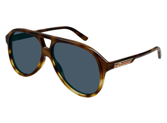 Gucci GG1286S 004 Vintage Havana/Blue