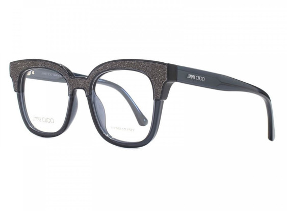 Jimmy Choo JC176 018R 00 Dark Gray Glittergy 49mm