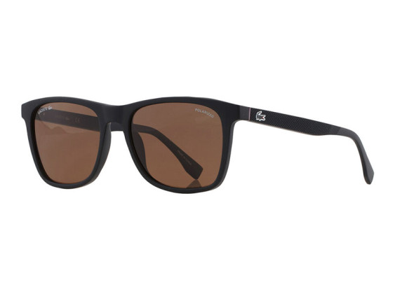 Lacoste L860SP 002 Matte Black/Brown Polarized