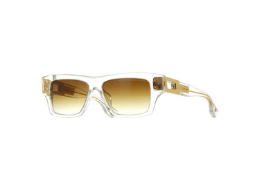 Dita GRANDMASTER-SEVEN-DTS-407-A-02  Crystal Clear - Yellow Gold / Dark Brown to Clear Gradient