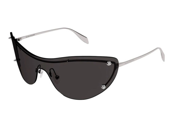 Alexander McQueen AM0413S 007 Silver/Grey